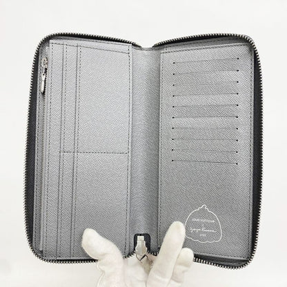 Louis Vuitton Long Wallet Monogram Eclipse Zippy Wallet Vertical M81971 Black