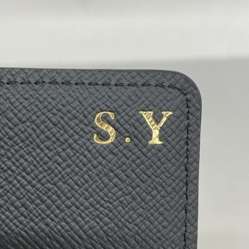 Louis Vuitton Card Case Damier Graphite Anvelop Carte De Visite N63338 Black