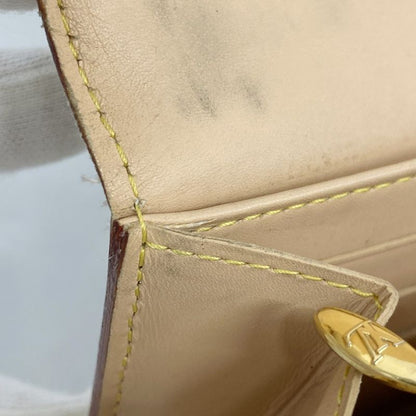 Louis Vuitton Long Wallet Monogram Multicolor Portefeuille Sarah M93532 Beige