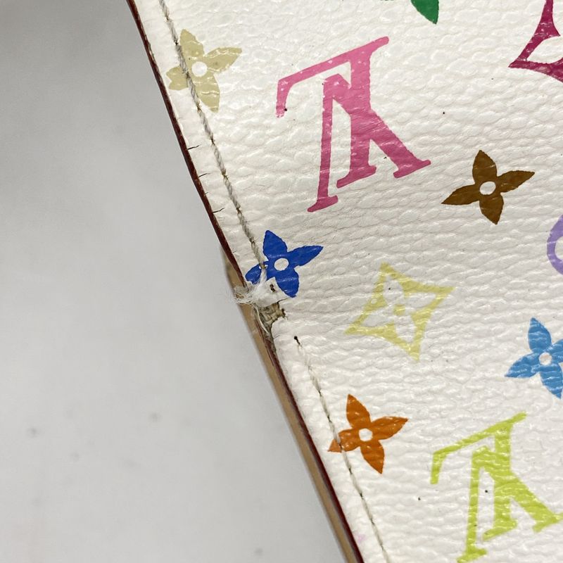 Louis Vuitton Long Wallet Monogram Multicolor Portefeuille Sarah M93532 Beige