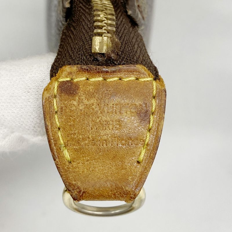 Louis Vuitton Pouch Monogram Pochette Accessoire M51980 Brown Ladies