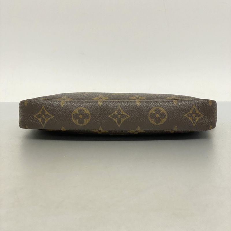 Louis Vuitton Pouch Monogram Pochette Accessoire M51980 Brown Ladies