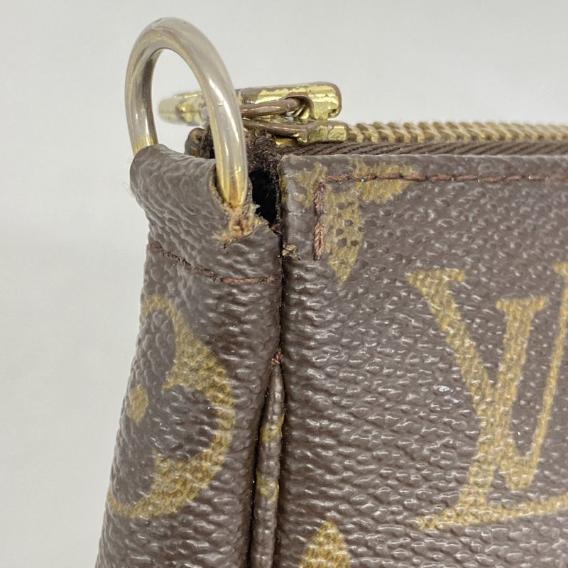 Louis Vuitton Pouch Monogram Pochette Accessoire M51980 Brown Ladies