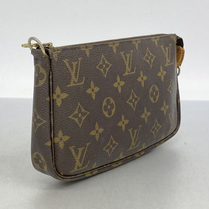 Louis Vuitton Pouch Monogram Pochette Accessoire M51980 Brown Ladies