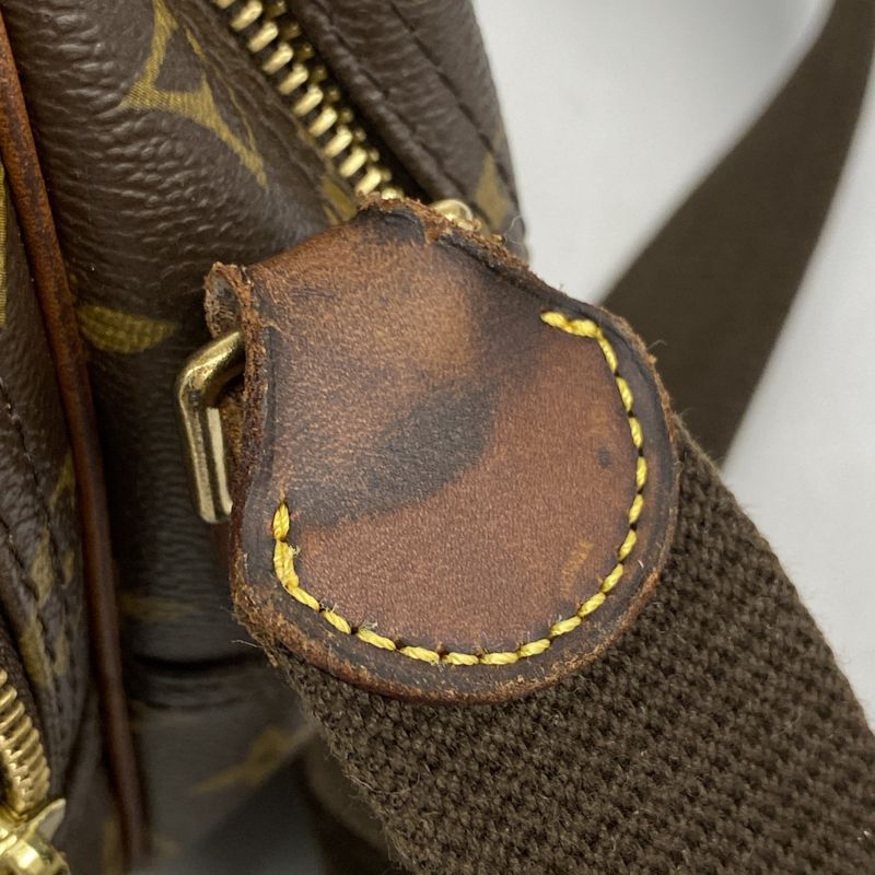 Louis Vuitton Shoulder Bag Monogram Reporter PM M45254 Brown Ladies