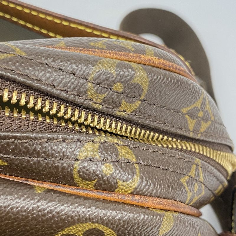 Louis Vuitton Shoulder Bag Monogram Reporter PM M45254 Brown Ladies