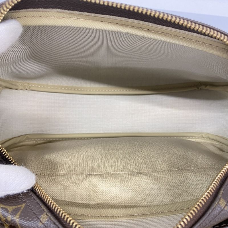 Louis Vuitton Shoulder Bag Monogram Reporter PM M45254 Brown Ladies