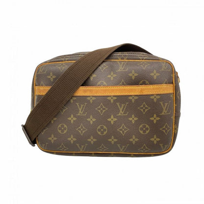 Louis Vuitton Shoulder Bag Monogram Reporter PM M45254 Brown Ladies