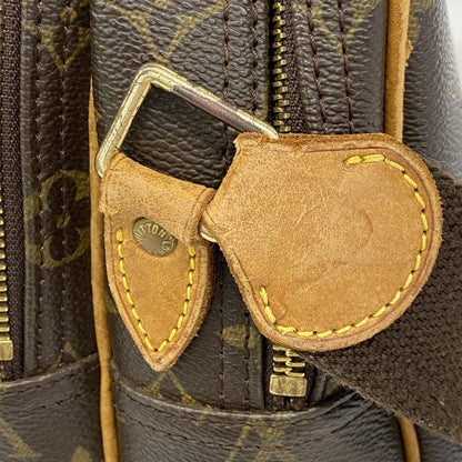 Louis Vuitton Shoulder Bag Monogram Reporter PM M45254 Brown Ladies