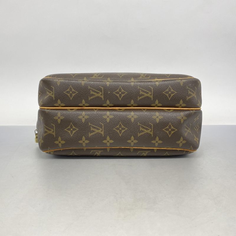 Louis Vuitton Shoulder Bag Monogram Reporter PM M45254 Brown Ladies