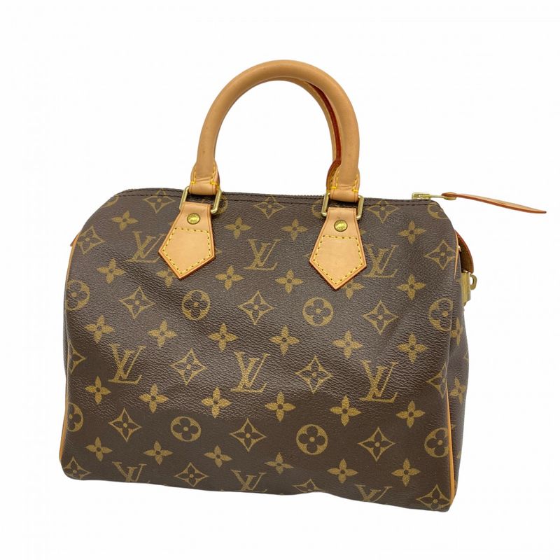 Louis Vuitton Handbag Monogram Speedy 25 M41109 Brown Ladies