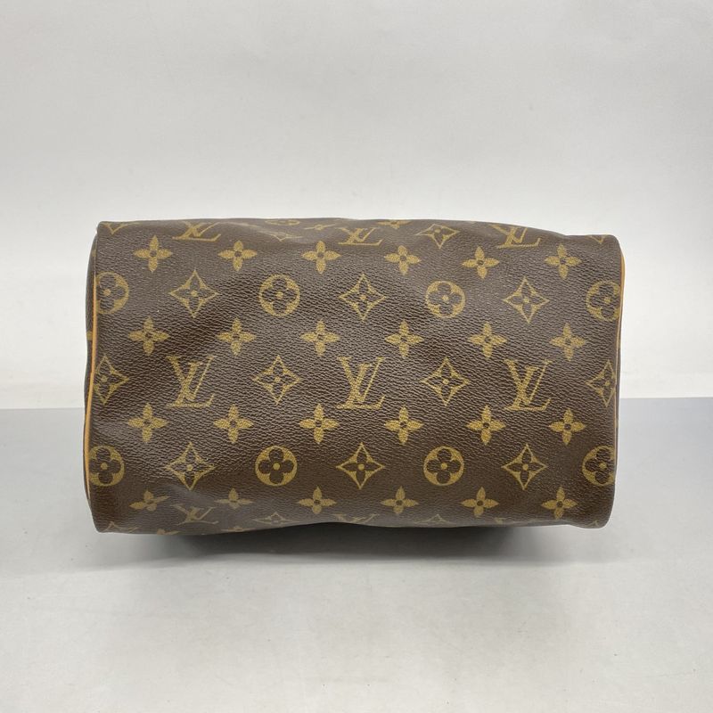 Louis Vuitton Handbag Monogram Speedy 25 M41109 Brown Ladies