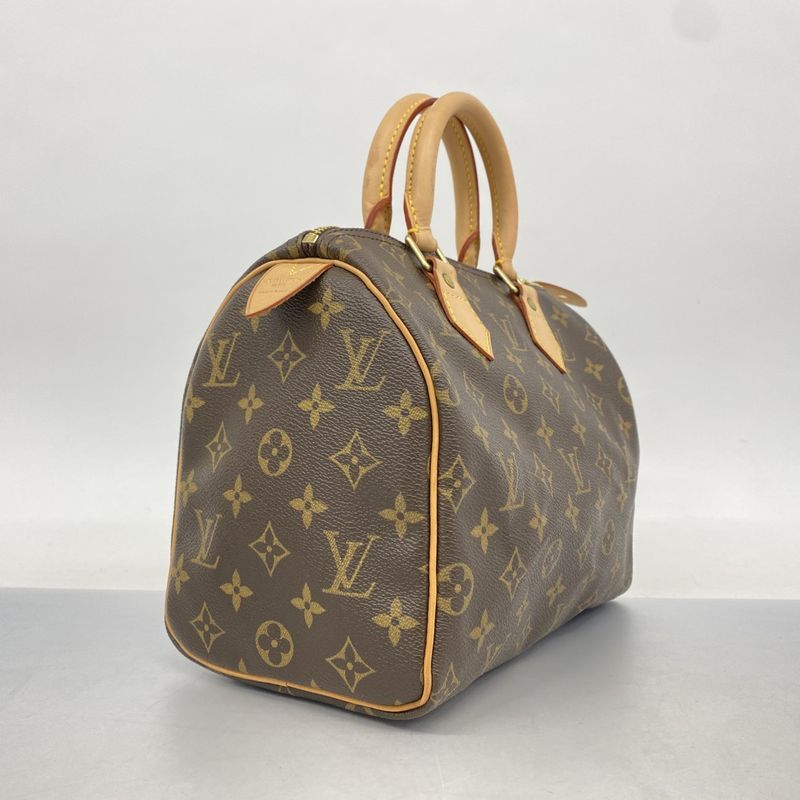 Louis Vuitton Handbag Monogram Speedy 25 M41109 Brown Ladies