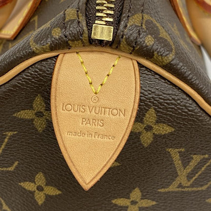 Louis Vuitton Handbag Monogram Speedy 25 M41109 Brown Ladies