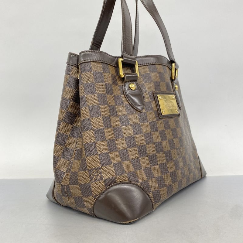 Louis Vuitton Tote Bag Damier Hampstead PM N51205 Ebene Ladies