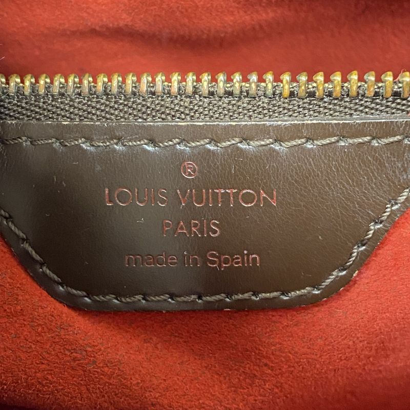 Louis Vuitton Tote Bag Damier Hampstead PM N51205 Ebene Ladies