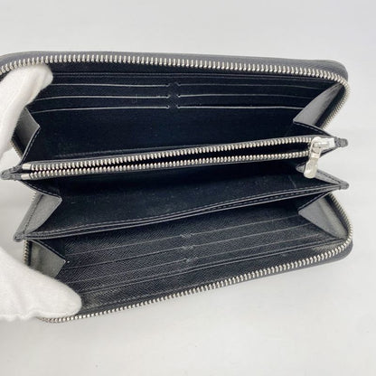Louis Vuitton Epi Zippy Wallet M61857 Noir Black Men Women Unisex
