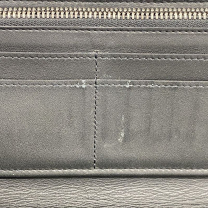 Louis Vuitton Long Wallet Taurillon Zippy Wallet Vertical M67767 Black Men's