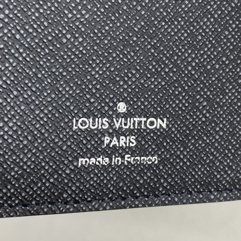 Louis Vuitton Long Wallet Monogram Record Portefeuille Brother NM M81807 Black