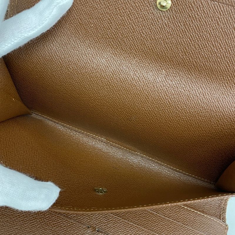 Louis Vuitton Trifold Long Wallet Monogram Porte Tresor International M61215