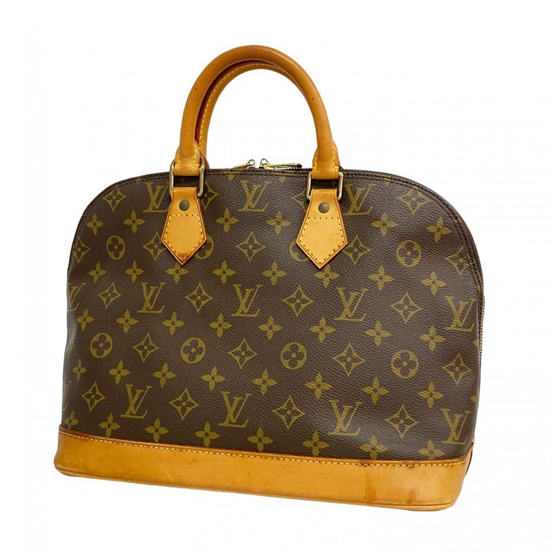 Louis Vuitton Handbag Monogram Alma M51130 Brown Ladies