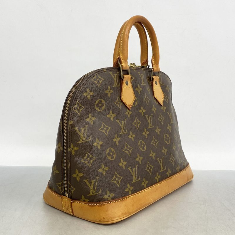 Louis Vuitton Handbag Monogram Alma M51130 Brown Ladies