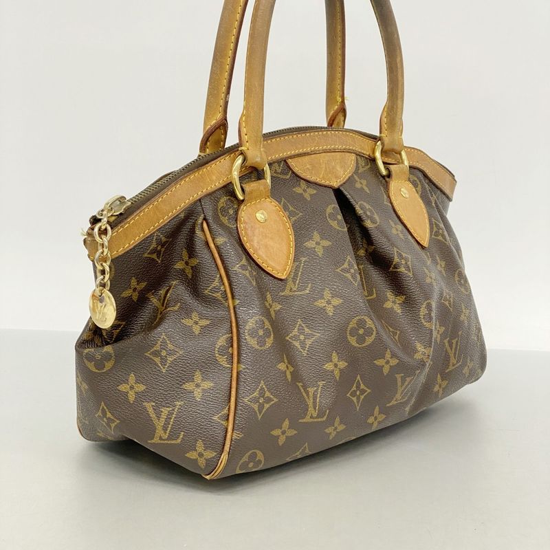 Louis Vuitton Handbag Monogram Tivoli PM M40143 Brown Ladies