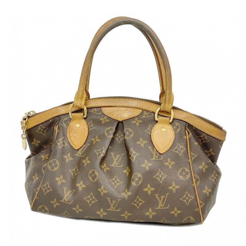 Louis Vuitton Handbag Monogram Tivoli PM M40143 Brown Ladies