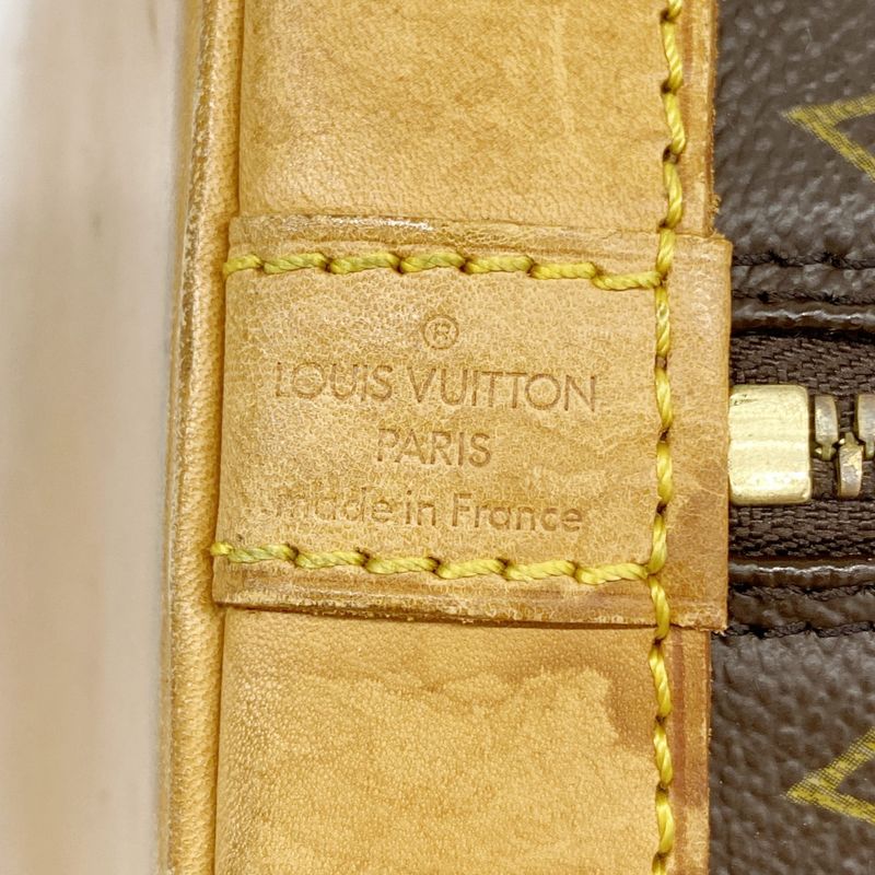 Louis Vuitton Handbag Monogram Alma M51130 Brown Ladies