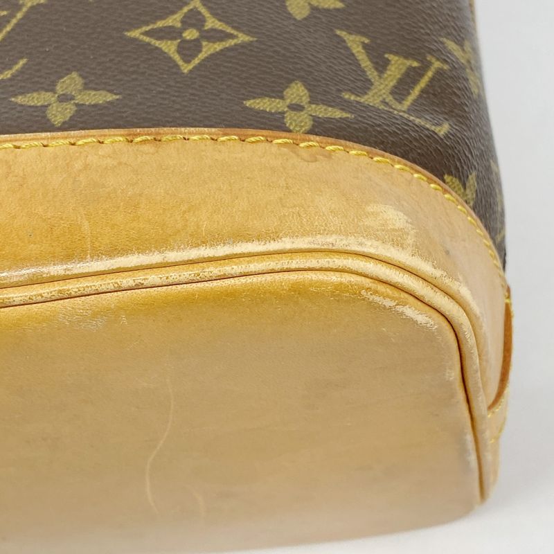 Louis Vuitton Handbag Monogram Alma M51130 Brown Ladies