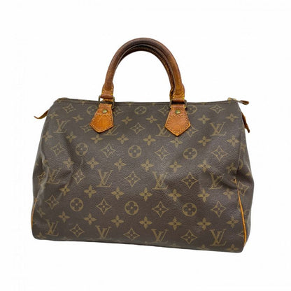 Louis Vuitton Handbag Monogram Speedy 30 M41108 Brown Ladies