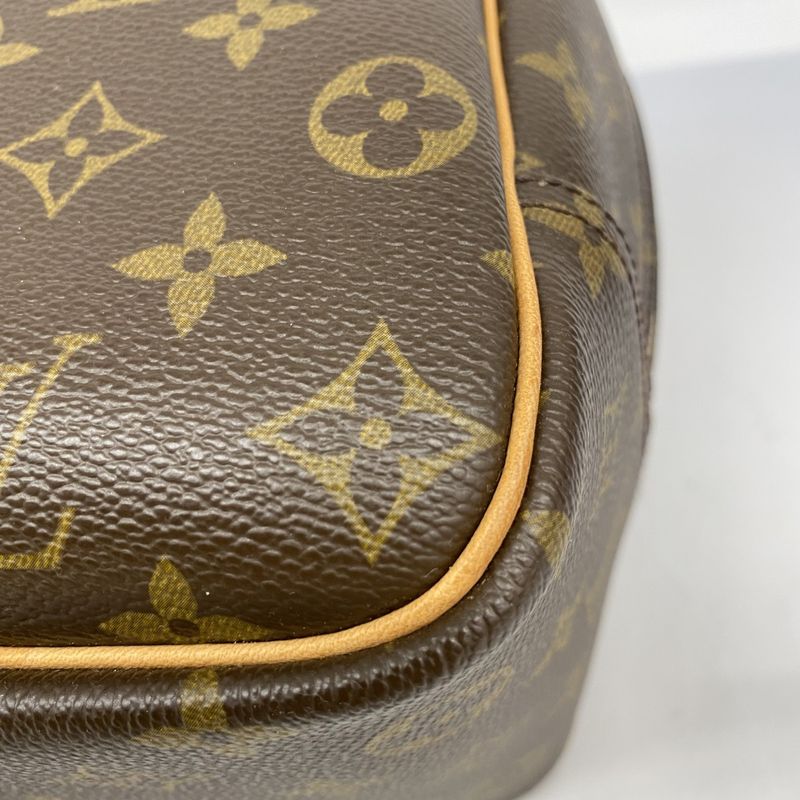 Louis Vuitton Handbag Monogram Deauville M47270 Brown Ladies