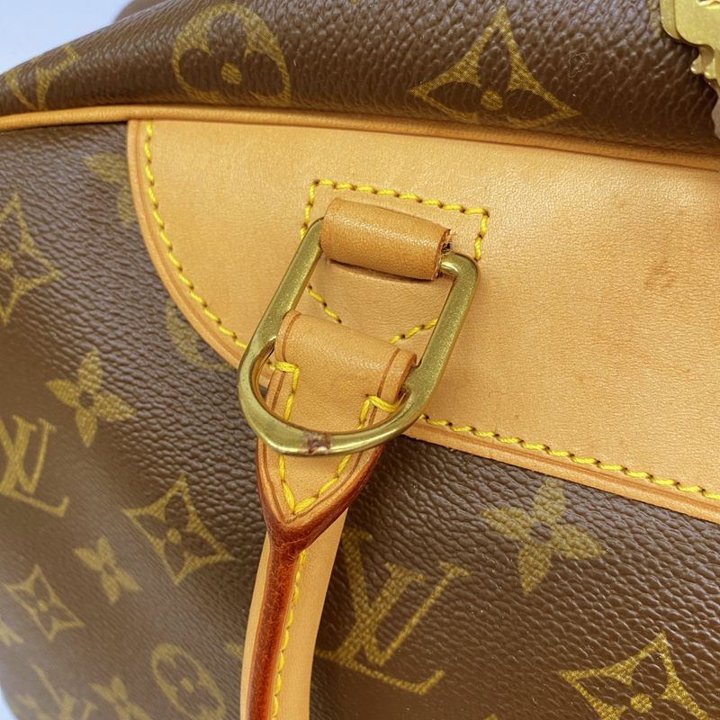 Louis Vuitton Handbag Monogram Deauville M47270 Brown Ladies