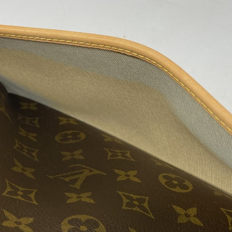 Louis Vuitton Handbag Monogram Deauville M47270 Brown Ladies