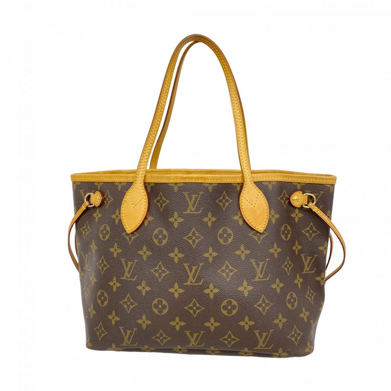 Louis Vuitton Tote Bag Monogram Neverfull PM M40155 Brown Ladies