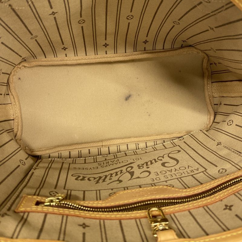 Louis Vuitton Tote Bag Monogram Neverfull PM M40155 Brown Ladies