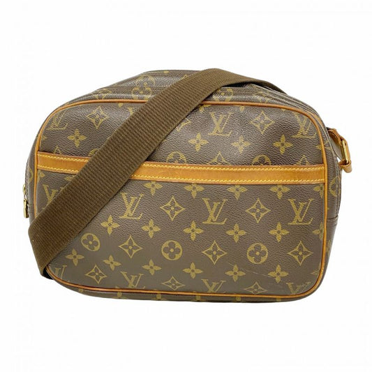Louis Vuitton Shoulder Bag Monogram Reporter PM M45254 Brown Ladies