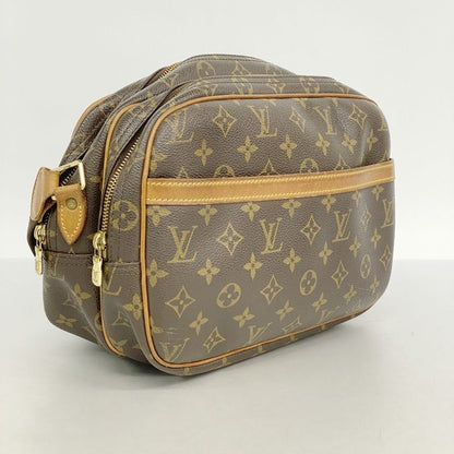 Louis Vuitton Shoulder Bag Monogram Reporter PM M45254 Brown Ladies
