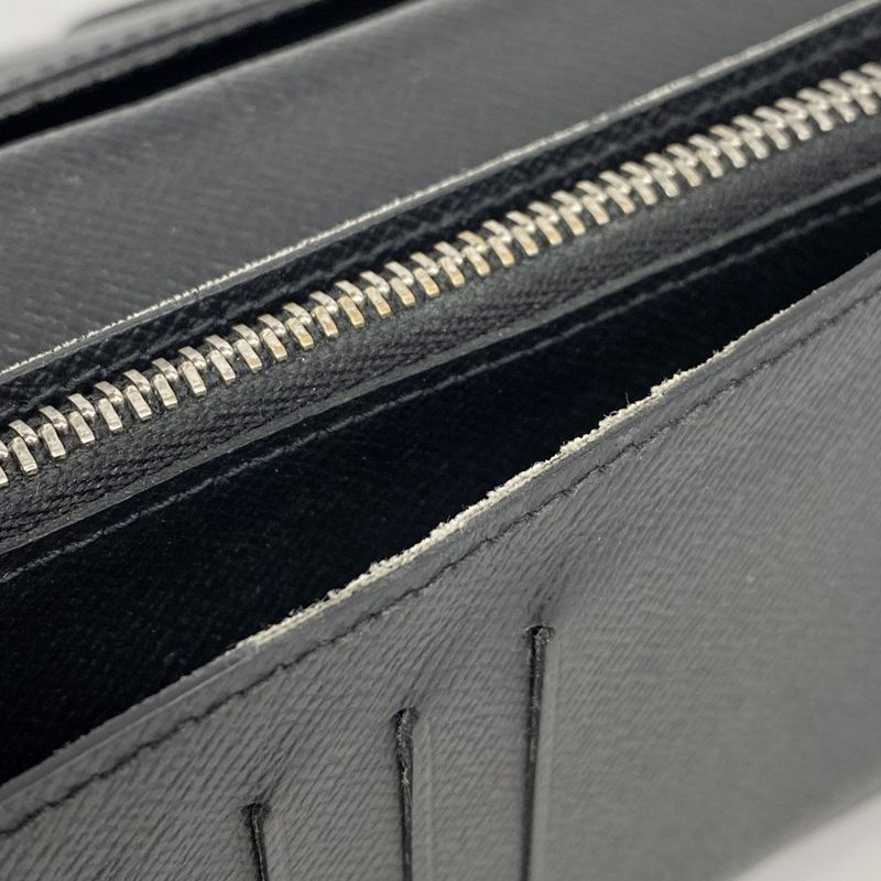 Louis Vuitton Long Wallet Monogram Eclipse Portefeuille Brother M61697 Black