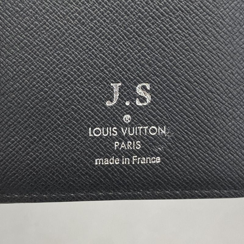 Louis Vuitton Long Wallet Monogram Eclipse Portefeuille Brother M61697 Black