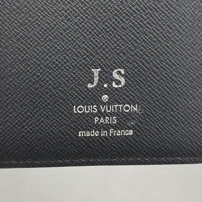 Louis Vuitton Long Wallet Monogram Eclipse Portefeuille Brother M61697 Black