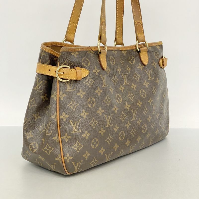Louis Vuitton Tote Bag Monogram Batignolles Horizontal M51154 Brown Women's
