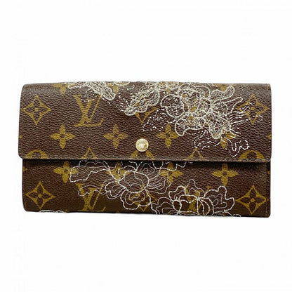 Louis Vuitton Long Wallet Monogram Dantelle Portefeuille Sarah M95389 Brown