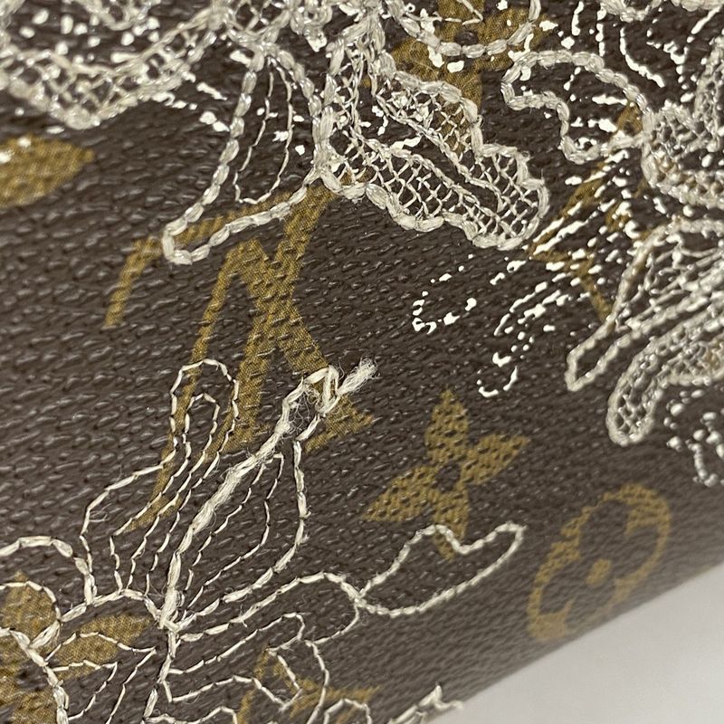 Louis Vuitton Long Wallet Monogram Dantelle Portefeuille Sarah M95389 Brown
