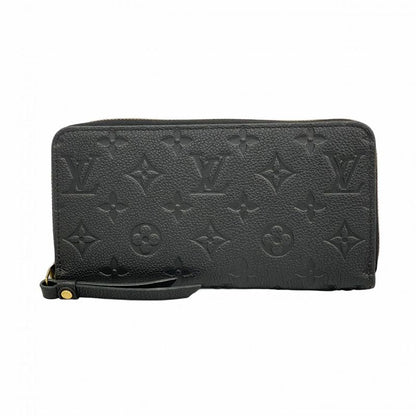 Louis Vuitton Long Wallet Monogram ・empreinte Zippy Wallet M61864 Noir Black