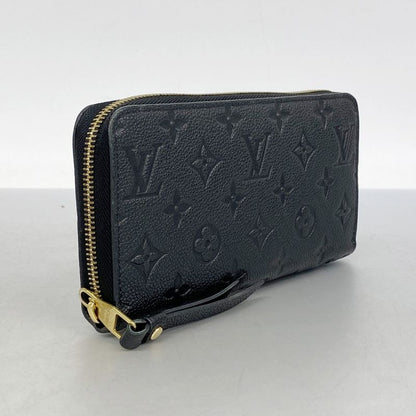 Louis Vuitton Long Wallet Monogram ・empreinte Zippy Wallet M61864 Noir Black