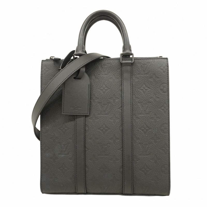 Louis Vuitton Handbag Monogram ・taurillon Sac Purakros M59960 Noir Black 2way