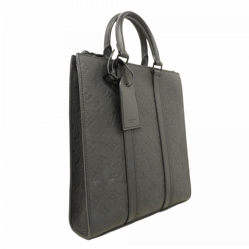 Louis Vuitton Handbag Monogram ・taurillon Sac Purakros M59960 Noir Black 2way