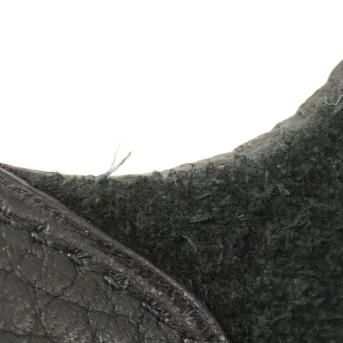 Hermes Handbag Picotin PM Taurillon Clemence Black Silver Hardware □J Engraved