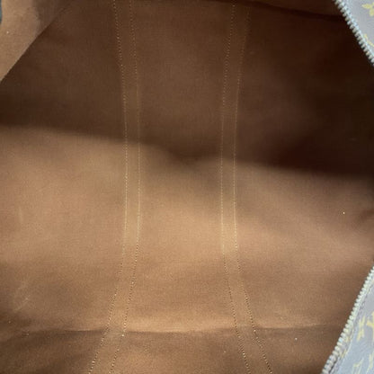 Louis Vuitton Boston Bag Monogram Keepall 55 M41424 Brown Men Women Unisex